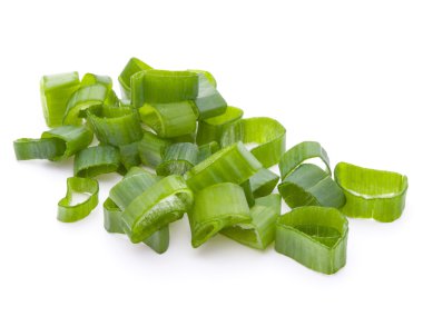 chopped spring onion  clipart