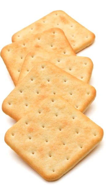 Száraz cracker cookie-k — Stock Fotó