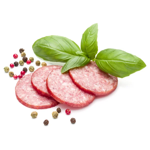 Wurst mit Gewürzen — Stockfoto