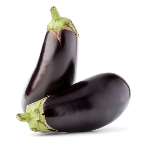 Verse rijpe aubergines — Stockfoto