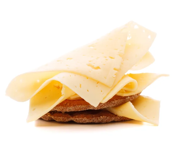 Smakelijke kaas sandwich — Stockfoto