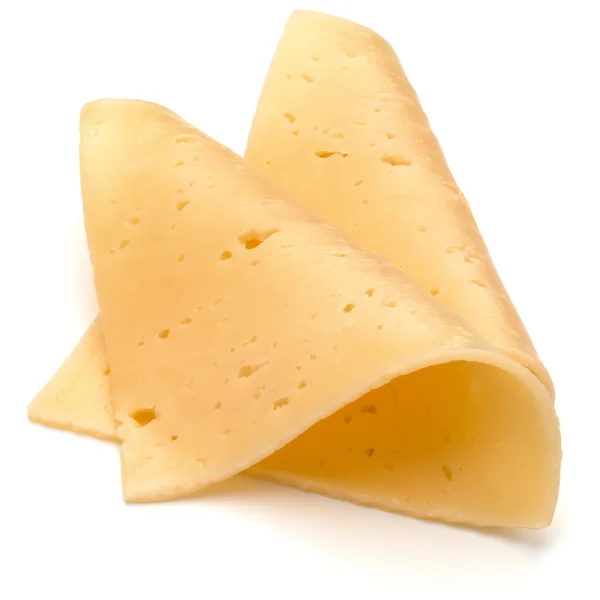 Ízletes sajt szeletek — Stock Fotó