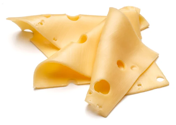 Вкусные ломтики сыра — стоковое фото