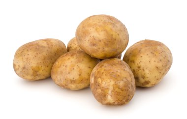Çiğ patates yumrusu