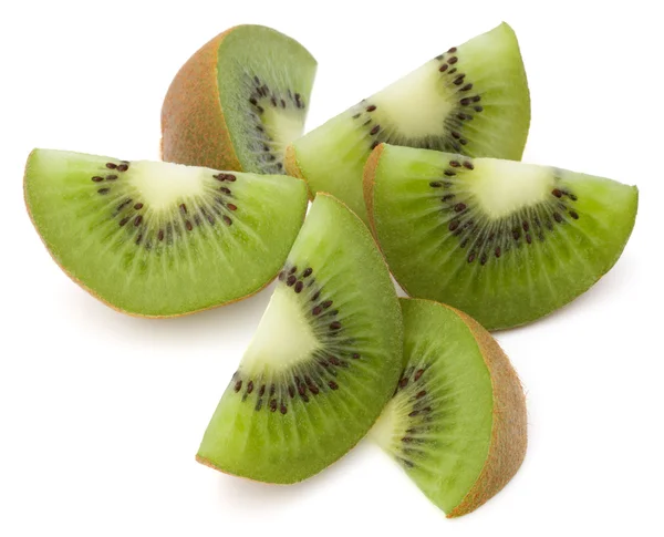 Kiwi in Scheiben geschnitten — Stockfoto