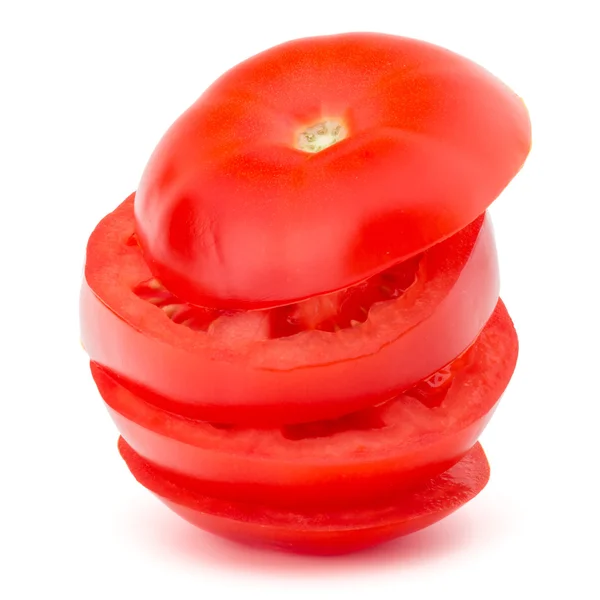 切片番茄塔 — 图库照片