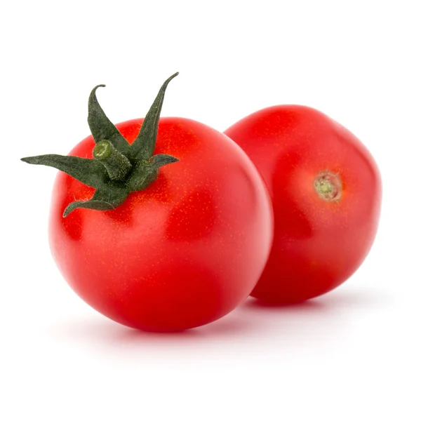 Iki kiraz domates — Stok fotoğraf