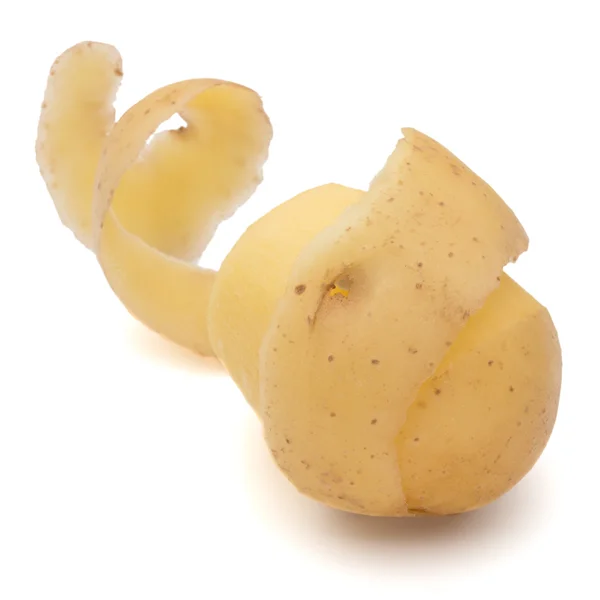 Oloupané brambory hlíza — Stock fotografie