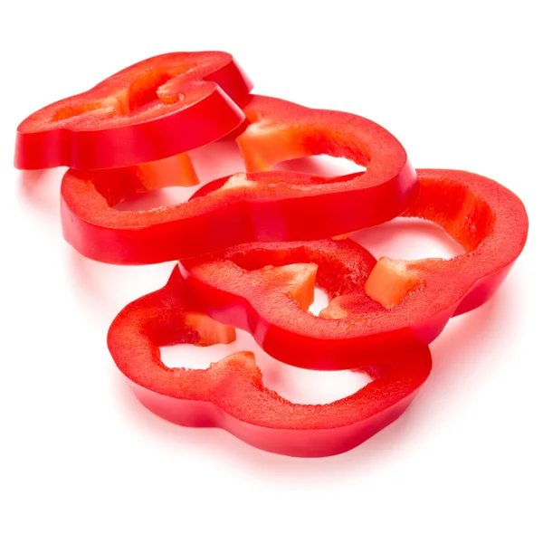 Bell pepper slices — Stock Photo, Image