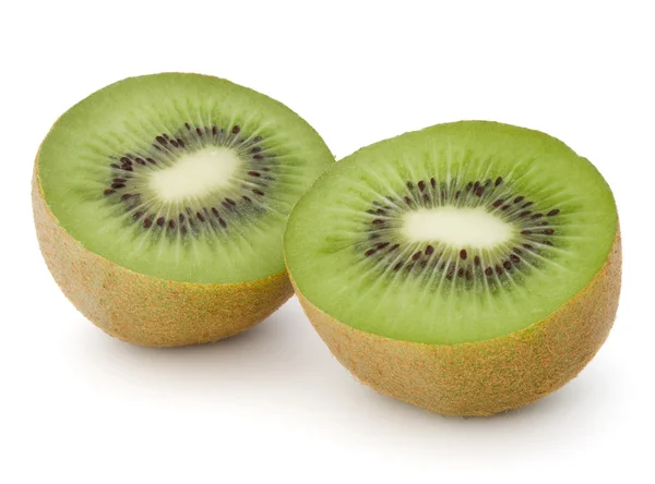 Kiwi fruit halves — Stock Photo, Image