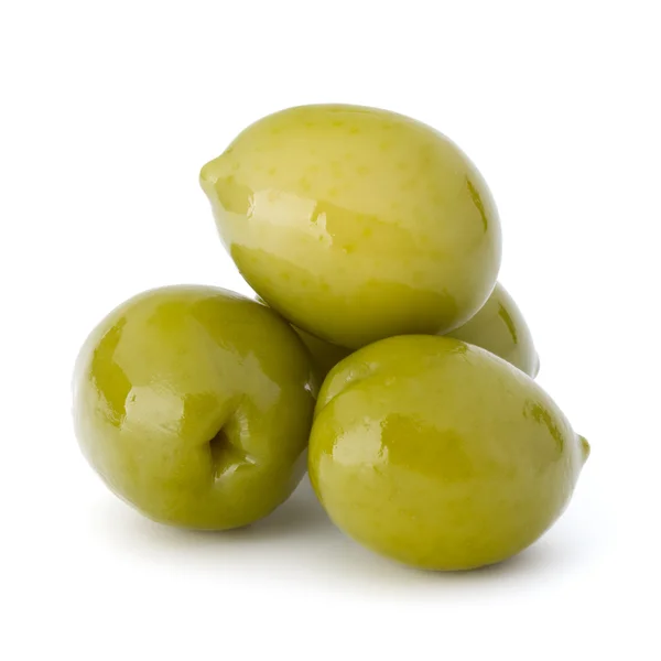 Mucchio di olive verdi — Foto Stock