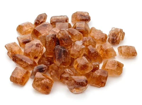 Brown caramelized  sugar — Stock Photo, Image