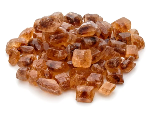 Brown caramelized  sugar — Stock Photo, Image