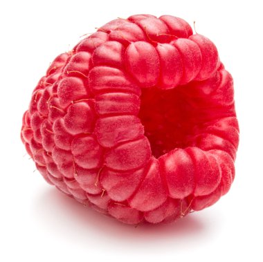 Olgun kırmızı ahududu