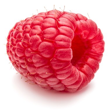 Olgun kırmızı ahududu