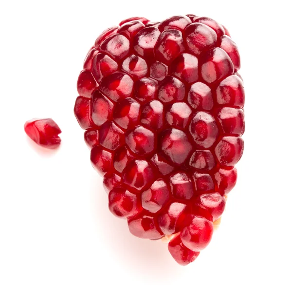 Ripe pomegranate piece — Stock Photo, Image