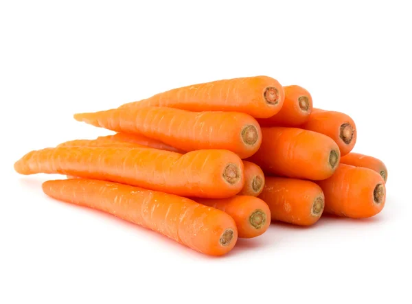 Tuberi di carota crudi — Foto Stock