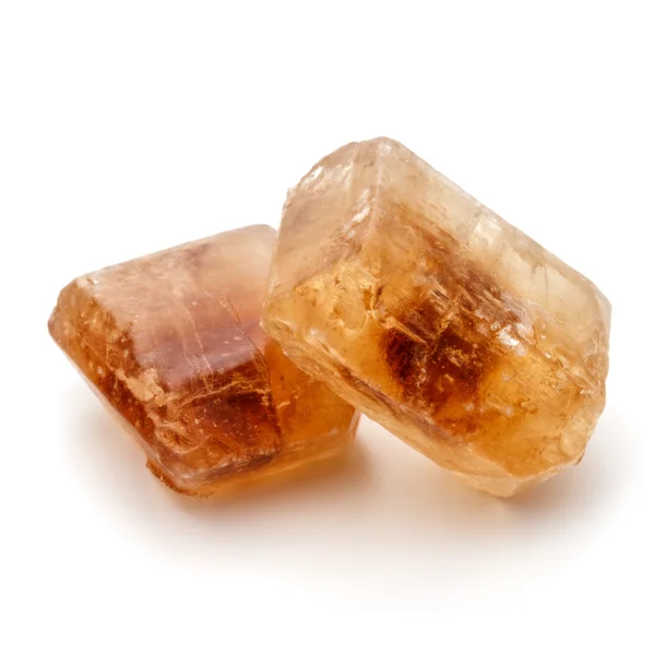 Brown caramelized  sugar — Stock Photo, Image