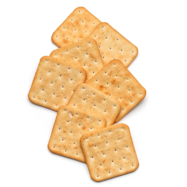 Száraz cracker cookie-k — Stock Fotó