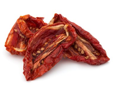 Kurutulmuş domates yığın