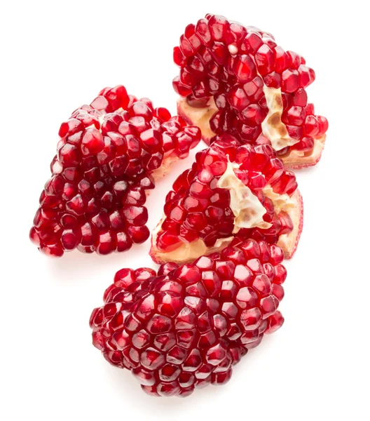 Ripe pomegranate segments — Stock Photo, Image