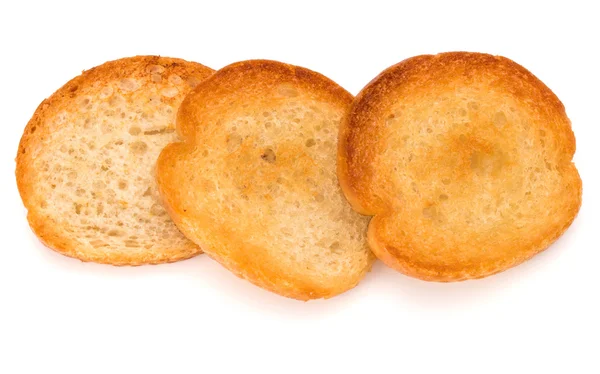 Fatias de torradas crostas — Fotografia de Stock