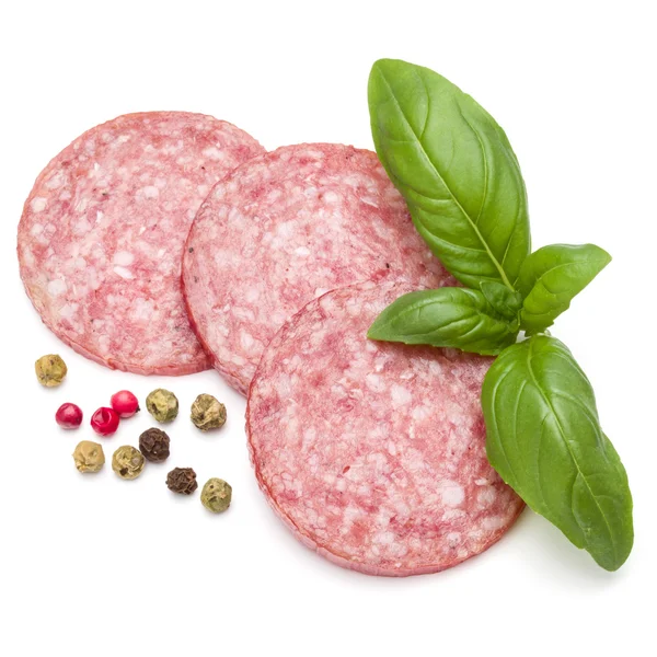 Salami Räucherwurst — Stockfoto