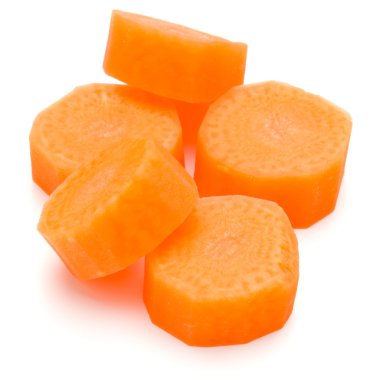 doğranmış havuç dilimleri 