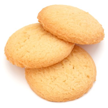 yığılmış kısa pasta kurabiye