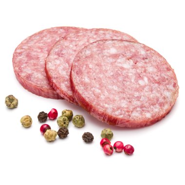 Füme salam sosis dilimleri