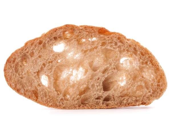 Fetta di pane fresco alla ciabatta — Foto Stock