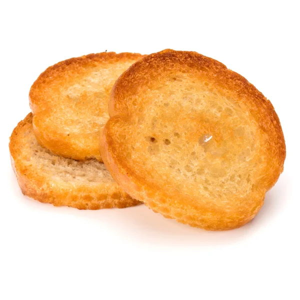 Sneetjes toast de krokant brood — Stockfoto