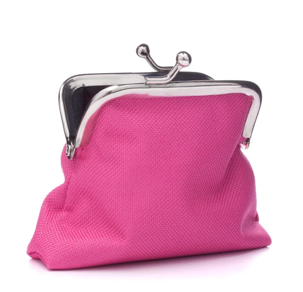 Empty open purse — Stock Photo, Image