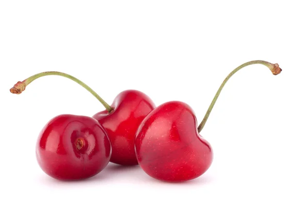 Bayas de cereza en forma de corazón — Foto de Stock