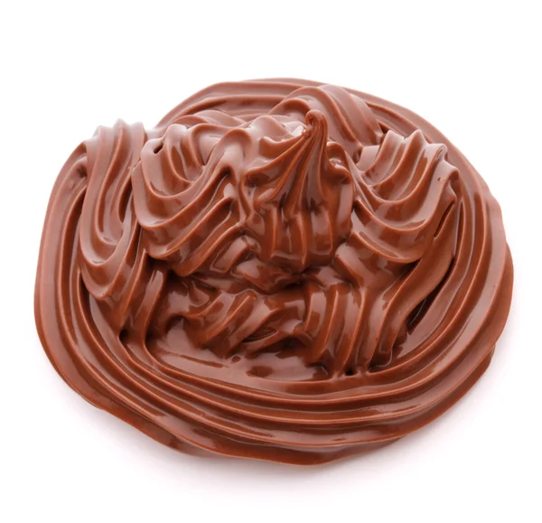 Σοκολάτα κρέμα στροβιλισμού — Φωτογραφία Αρχείου