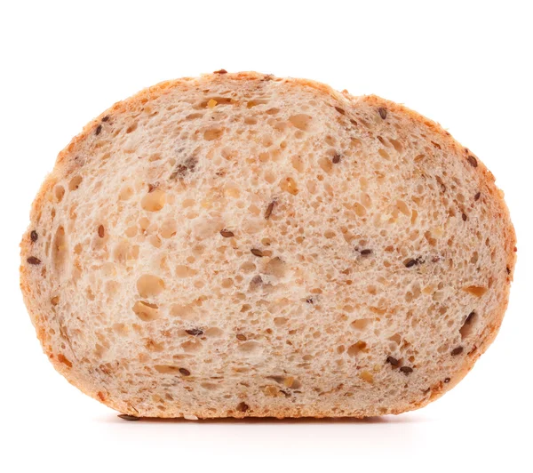 Taze beyaz taneli ekmek dilimi — Stok fotoğraf
