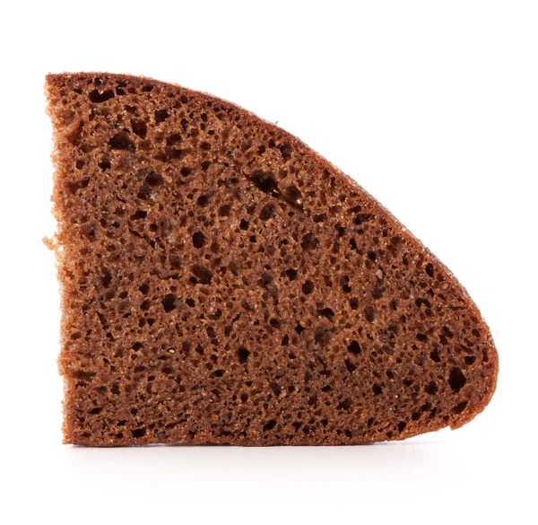 Slice of fresh rye bread — Stock Photo, Image