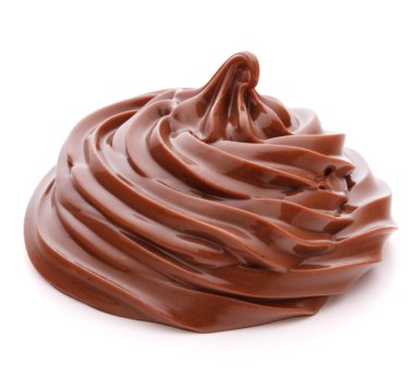 Chocolate cream swirl clipart
