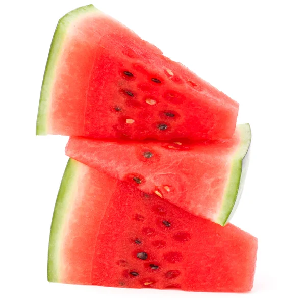 Aufgeschnittene reife Wassermelone — Stockfoto