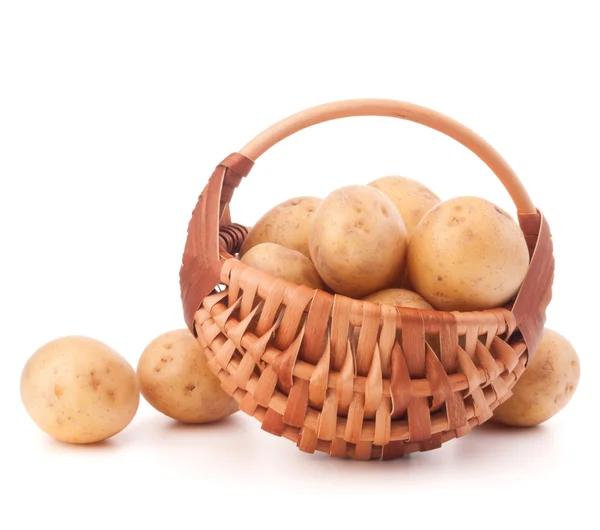 Potato  in basket — Stock Photo, Image