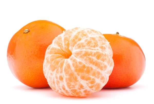 Geschälte Mandarinen oder Mandarinen — Stockfoto