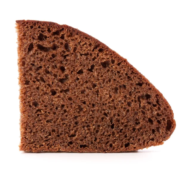 Slice of fresh rye bread — Stock Photo, Image