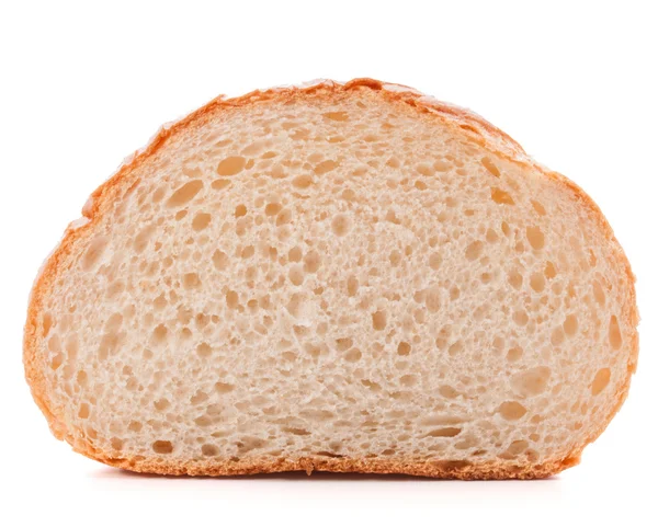 Rebanada de pan blanco fresco — Foto de Stock