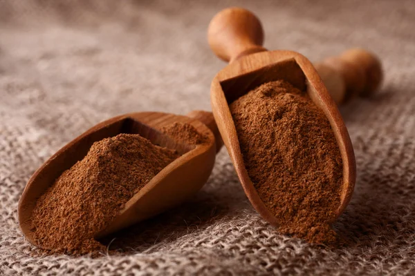 Ground cinnamon spice powder — Stock Photo, Image