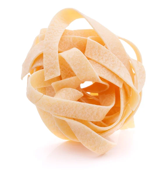 Nido fettuccine pasta italiana — Foto Stock