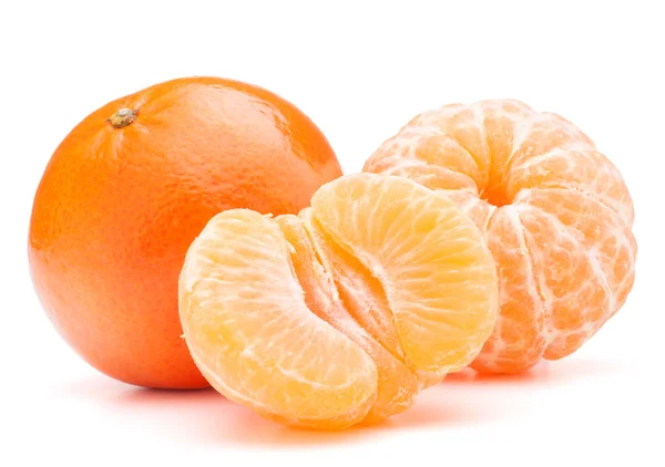 Frutos pelados de mandarina — Foto de Stock