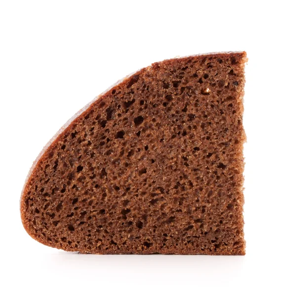 Slice of fresh rye bread — Stock Photo, Image