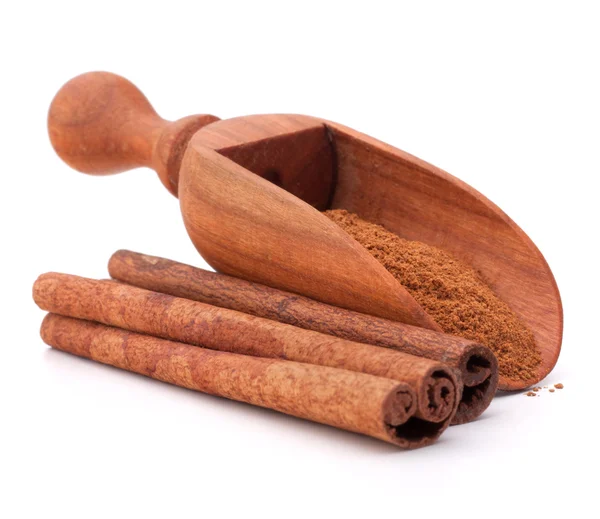 Ground cinnamon spice powder — Stock Photo, Image