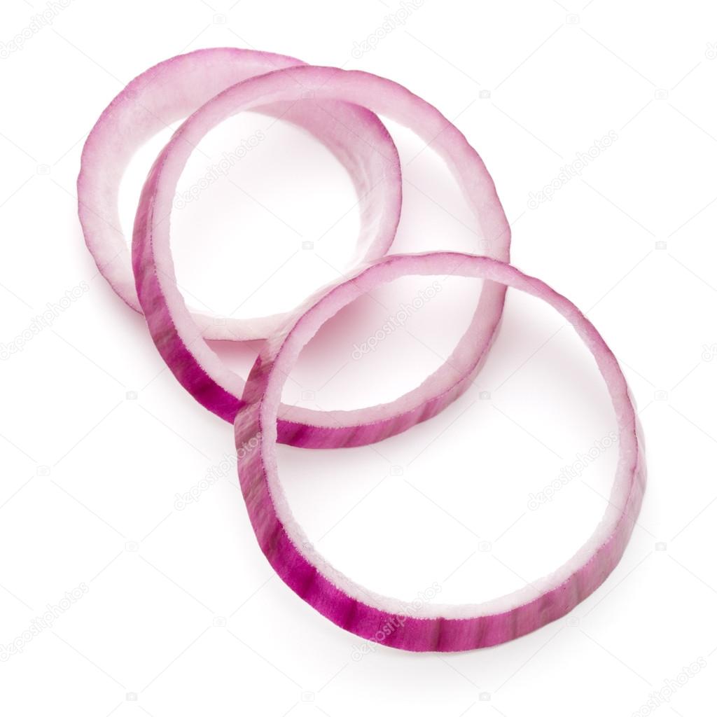 Sliced red onion rings Stock Photo by ©natika 57142187