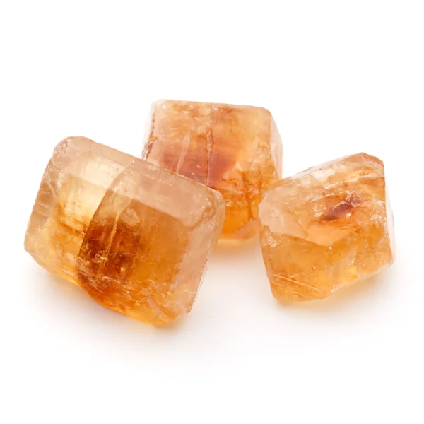 Caramelized lump cane sugar cubes Stock Photo by ©natika 62035003